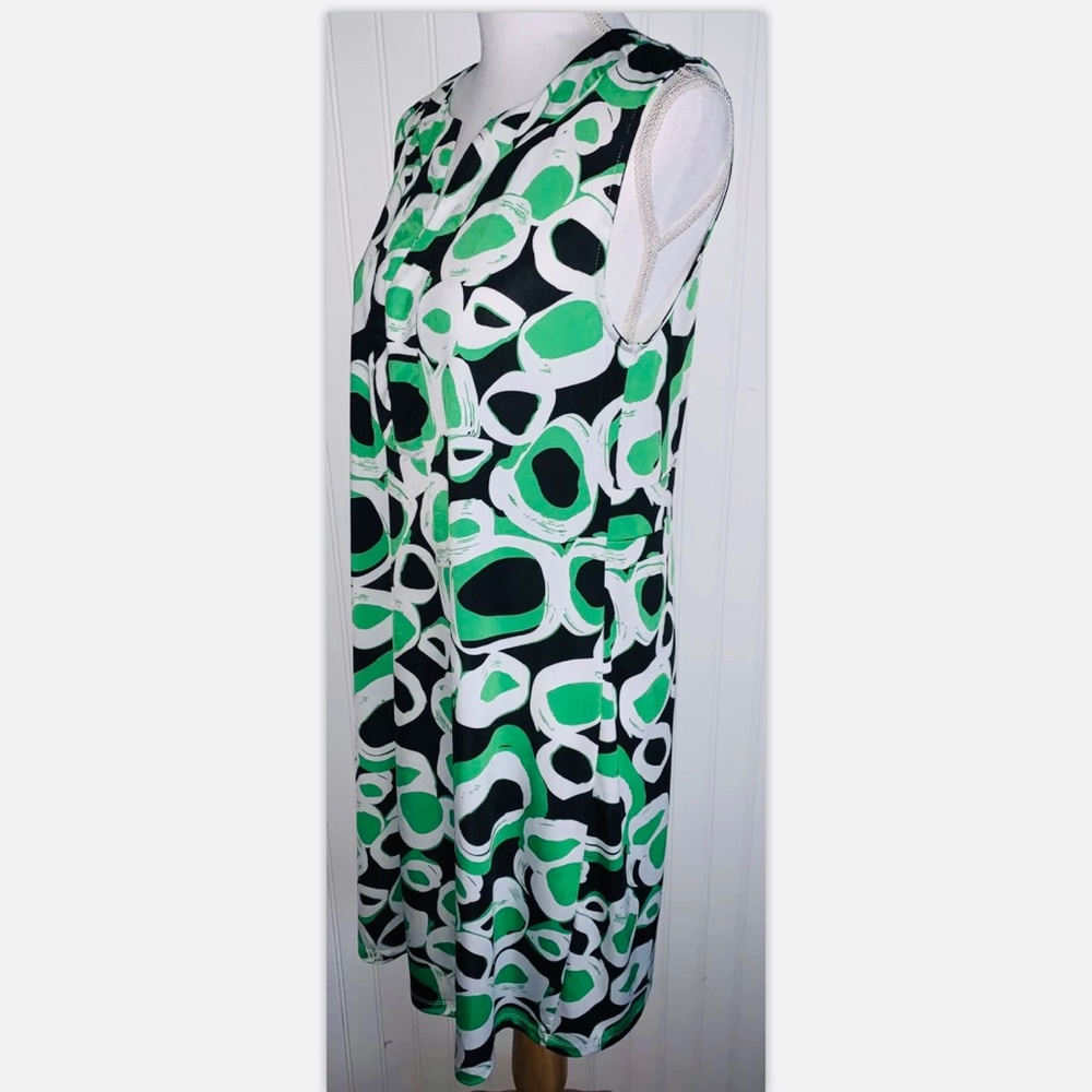 Everly Grey Sz Large Dress Maternity Green Black - Picture 4 of 8